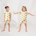 thumbnail image 5 of Beer Summer Pajama Set Soft Cotton Short Sleeve Sleepwear 2PCS Pajama Sets Breathable Lounge Set Size 10Y, 5 of 7
