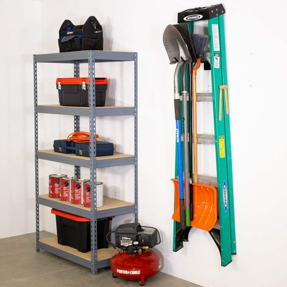 StoreYourBoard Tool Max Single Storage Rack, Steel Gear Hanger, Wall Mount Home and Garage Hook, Holds 50 lbs.