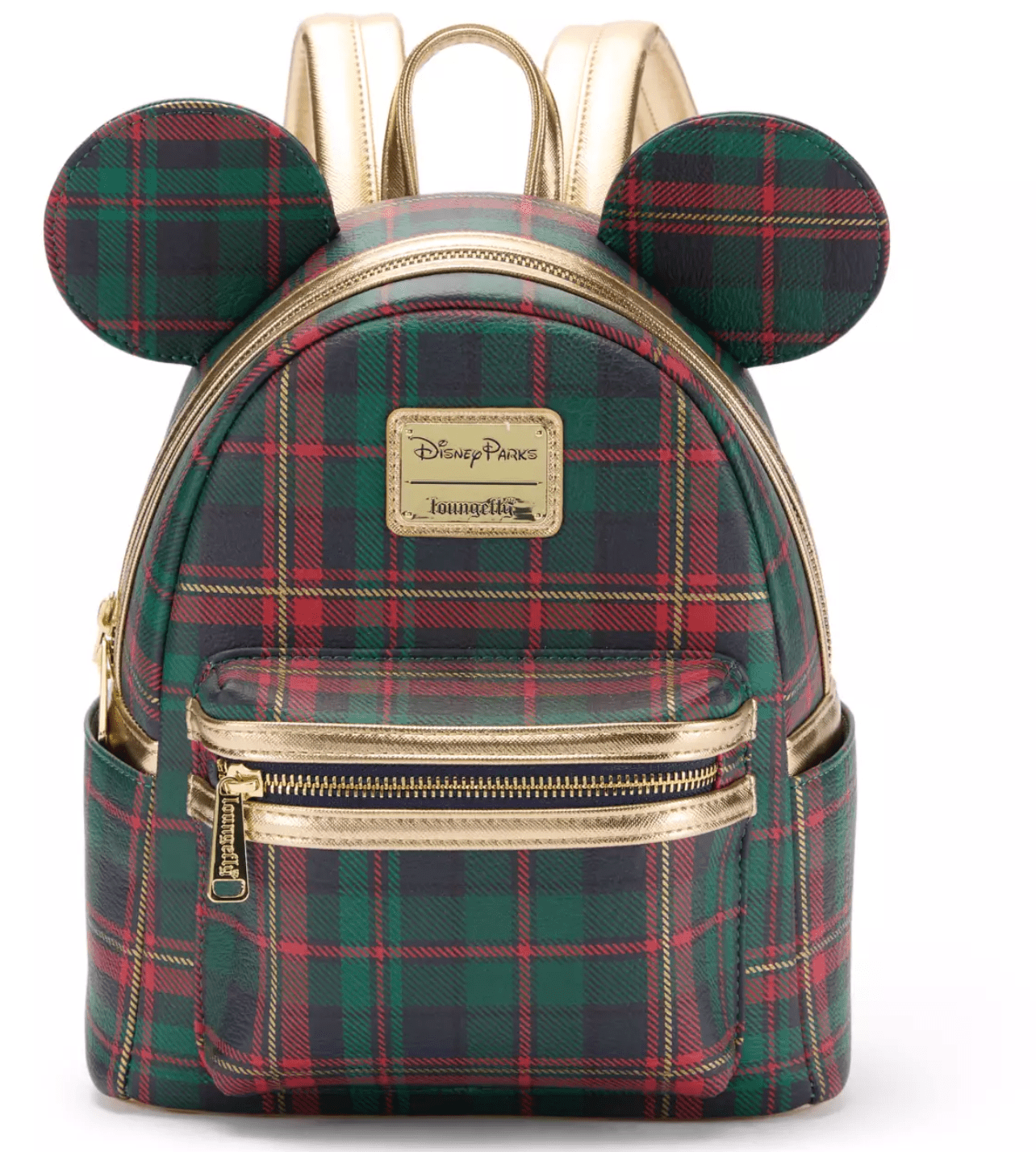 Disney Walt Disney World 50th Anniversary Mickey Leather Gold Mini Backpack  - Adult Themed Travel Bag New - Walmart.com