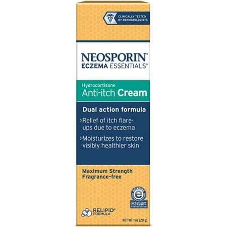 NEOSPORIN ECZEMA ESSENTIALS 1% Hydrocortisone Anti-itch Cream