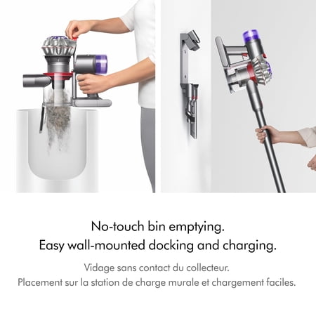 Dyson V8 Plus Cordless Vacuum, Silver/Nickel