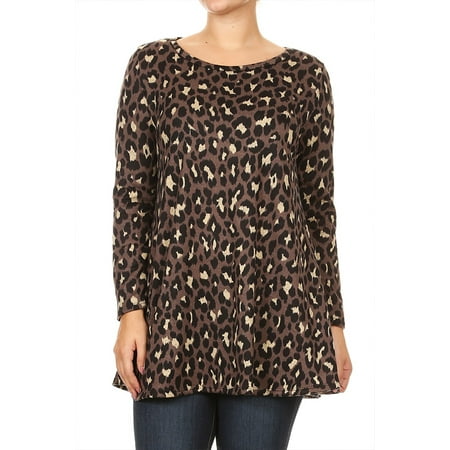 walmart tunic tops plus size