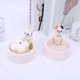 thumbnail image 3 of Candelabro de aromaterapia con soporte de Pedestal para vela de gato, candelabro creativo con patas calentadoras, regalo para amantes de los gatos, 3 of 9