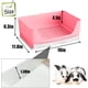 thumbnail image 2 of Bandeja de arena con forma de conejo kathson, 41 x 30 x 16 cm, 2 unidades, 2 of 7
