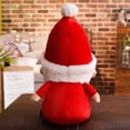 thumbnail image 4 of Muñeco de Papá Noel, Animal relleno de Navidad, juguete de peluche, almohada grande para vacaciones, decoración de mesa de Navidad, 4 of 8
