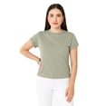 thumbnail image 1 of Playera básica manga corta /Juvenil, 0011 (Verde militar) verde oscuro G, 1 of 4