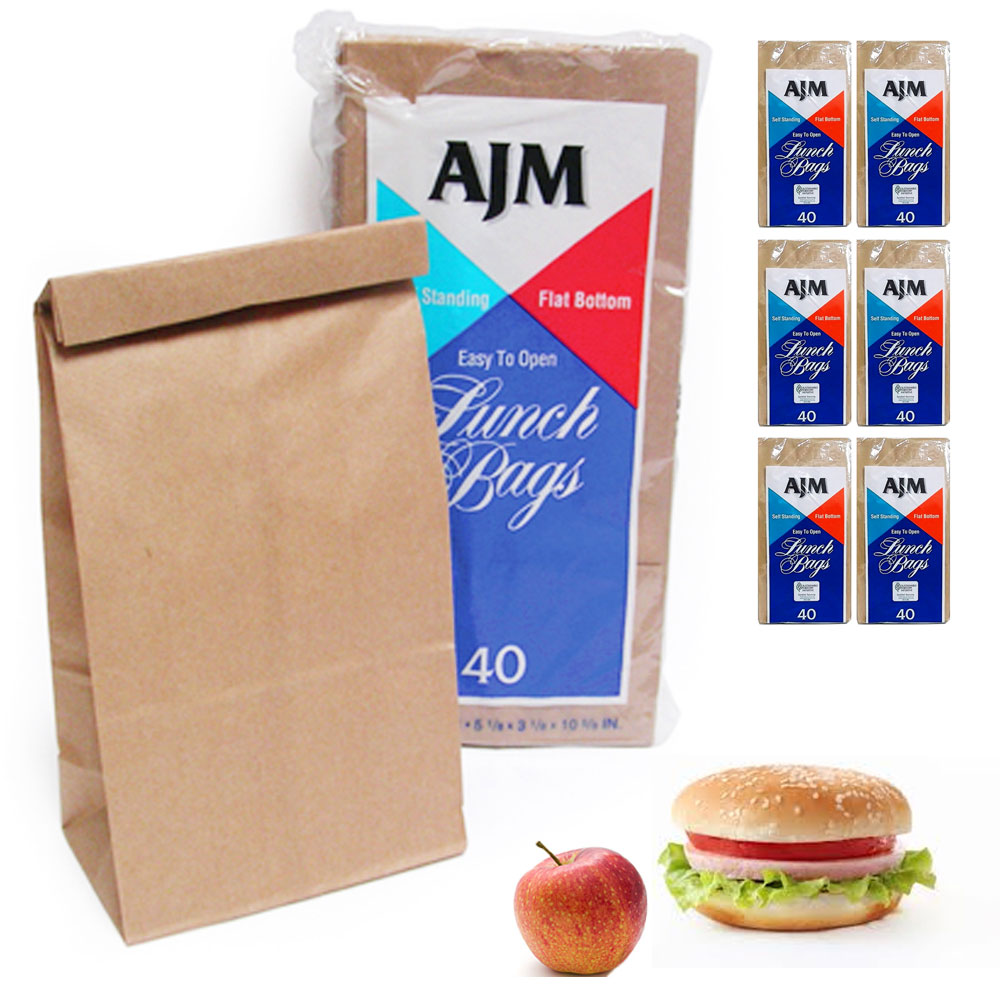 280 Lot Brown Paper Bags Jewelry Candy Party Favors Kraft Lunch Bag