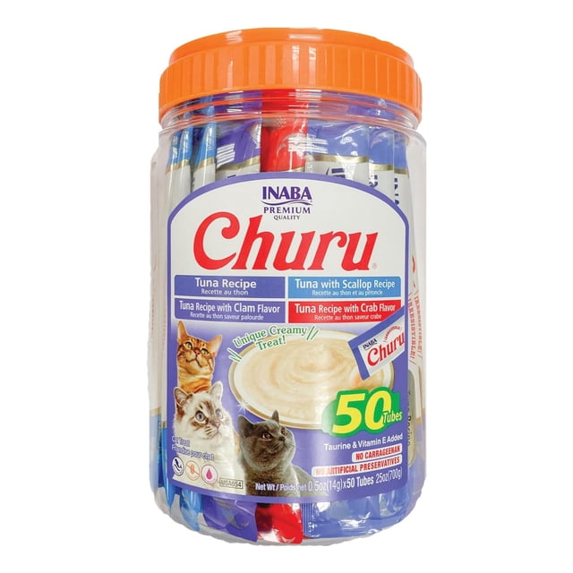 Churu Variedad Atun y Marsicos 50 tubos