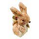 thumbnail image 5 of Adorno de conejo de paja, regalo coleccionable, decoración de Pascua para el patio, la oficina y el hogar. Estilo C, 5 of 9
