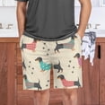 thumbnail image 7 of GZHJMY Dog Pajama Pants Short for Men, Lounge Pants Lightweight Men Pajama Bottoms with Drawstring Pockets, Christmas New Year Birthday Gifts, X-Large, 7 of 7