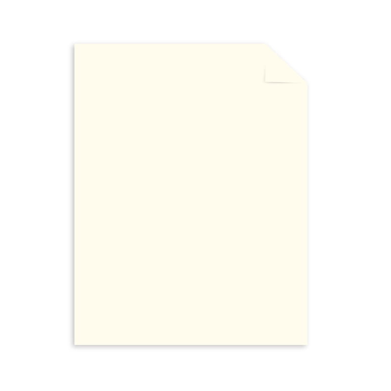 Astrodesigns Cream Cardstock, 65 lb., 8.5" x 11" (50 Sheets) photo 2