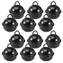 HOMEMAXS 12pcs Bells for Crafting and Holiday Iron Bells Rustic Iron Bells Small Bell for Christmas Wind Chimes Jewelry Ornaments