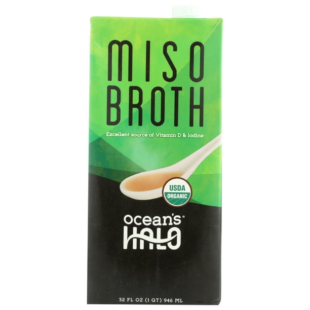 Ocean'S Halo Broth Miso , 32 Fl Oz