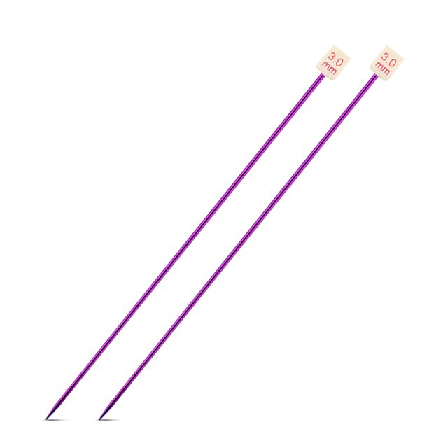 Kearding Color Random Single Pointed Straight Knitting Needle Household Weaving Tool Glove Lightweight Handknitting Supplies Type5 NO5