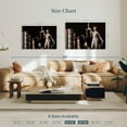 thumbnail image 4 of Elephant Stock Symbolic Lady Justice Wall Art - Horizontal Canvas Wall Art - Living Room Wall Decor - Profession Canvas - Black And Brown Decor - 39" x 26", 4 of 8