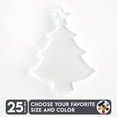 thumbnail image 1 of 25 Units Acrylic Christmas Ornaments Tree 1/8" Thick - Clear or Solid Color - (Size 5") Made in USA, 1 of 5