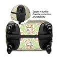 thumbnail image 5 of Wukai Rabbit With Tie Elastic Luggage Cover: Personalized Protection for Your Suitcase - Fits 19~29-inch, Washable & Durable Travel Companion-Small, 5 of 8