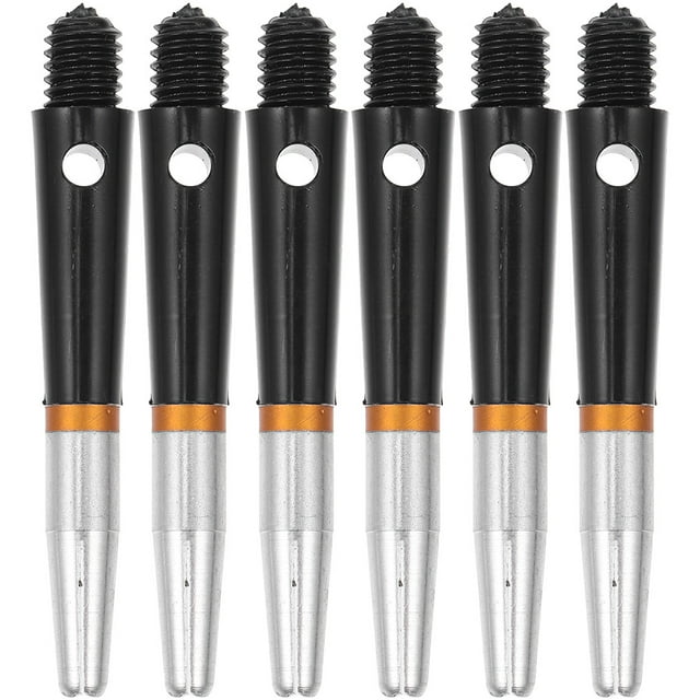 MasteelfCA 6 Pcs Arbres à Fléchettes Rotatifs Tiges de Fléchettes en Aluminium Arbres à Fléchettes Réutilisables Accessoires pour Fléchettes Jouets