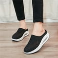thumbnail image 4 of Vedolay Slip On Sneakers Women Women's Sneakers Cute Slip On Comfort Walking Flats Driving Fashion Shoes,Black 7.5, 4 of 5