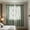 Green, variant on Lace Curtains 63 Inch Length 2 Panels Set 55 x 63 Inch Rustic Leaf Floral Patterned Farmhouse Vintage Lace Sheer Curtains for Bedroom Dining Room, Rod Pocket Privacy Window Sheer Lacy Curtains