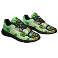 thumbnail image 6 of Lucky Cat StPatrick's Day Irish Shoes Sneakers Black Size 10, 6 of 7