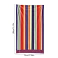 thumbnail image 3 of Microfiber Beach Towel Super Absorbent Quick Dry Thin Lightweight | Large 55"x27" Compact Portable Blanket for Travel, Pool, Swim, | Soft Multicolor Polyester, Fast Drying, Sand Free, 3 of 6