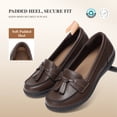 thumbnail image 4 of DREAM PAIRS Women's Loafers Slip On Comfort Dress Shoes with Arch Support, Lightweight Business Casual Work Office Walking Shoes, 4 of 7