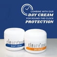 thumbnail image 3 of Cleure Hydrating Night Cream Face Moisturizer with Hyaluronic Acid for Sensitive Skin, Fragrance-Free, 2 oz, 3 of 7