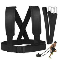 Sled Harness Tire Pulling Harness, Training Speed Harness with Adjustable Belt, Weight Bearing Shoulder Strap with Reinforced Lock, Pull up to 1.5T Weight for Fitness