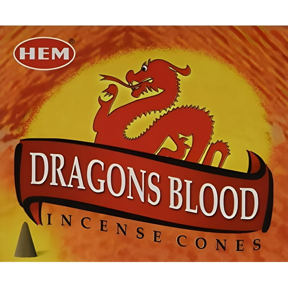 Dragons Blood Cones, 10 Cones/ Pack, 12 Packs/ Display Box