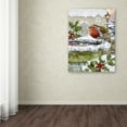 thumbnail image 3 of Trademark Fine Art 'Robin On Birdbath' Canvas Art by The Macneil Studio, 3 of 3