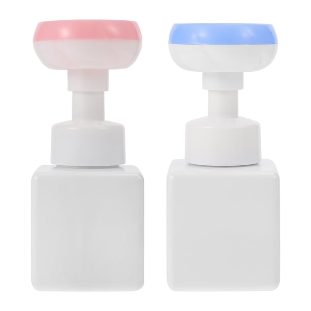 EeaseMX botellas de espuma, desinfectante, champú y gel de ducha.