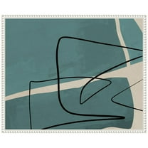 Amanti Art Different Strokes II Framed Canvas Wall Art Print