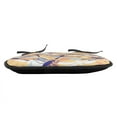thumbnail image 3 of Dragonfly Chair Seating Cushion Set of 4, Uneven Big Repetitive Winged Bug 2 Pairs of Patched Wings Flying Orange Blobs, Seat Pads for Office with Anti-slip Backing, 16"x16", Multicolor, by Ambesonne, 3 of 7