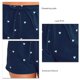 thumbnail image 2 of Pantalones cortos informales de verano con estampado de amor para mujer, pantalones cortos cómodos con cintura elástica y cordón, 2 of 3