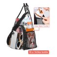 thumbnail image 4 of Bolso bandolera HULISEN, de PVC transparente, aprobado para estadios, 4 of 8