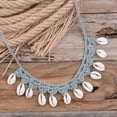thumbnail image 5 of Fasijew Choker Necklace Shell Choker Collar Necklace Ultralight All-Match Easy-wearing Handmade Crochet Choker Collar Women Accessories, 5 of 6