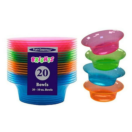 

1 - Party Essentials 10 Oz. Plastic Tumblers – Assorted Neon 100 Ct.
