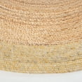 thumbnail image 3 of SAFAVIEH Braided Carina Bordered Reversible Area Rug, Gold/Natural, 5' x 7' Oval, 3 of 11