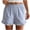 Blue, variant on Womens Boxer Shorts Y2K Ruffle Pajama 2026 Summer Spring Lounge Sleep Striped Casual Beach Pj Bottoms Pockets (Yellow, M)