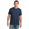 thumbnail image 1 of Camiseta con bolsillo de algod?n Core de Port & Company?. PC54P Puerto & Compa??a PC54P, 1 of 1