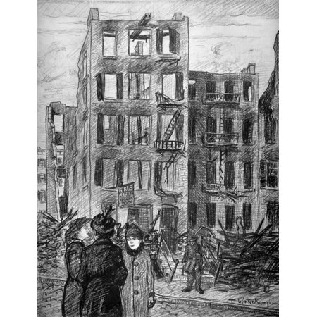 New York Triangle Factory Nthree Women Standing Across The Street From The Burned Out Triangle Shirtwaist