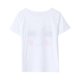 thumbnail image 3 of Camiseta con estampado de ojos para mujer, blanca, , de , con cuello , camiseta elegante XXL Salvador Camiseta con estampado de mujer, 3 of 10