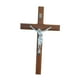 thumbnail image 3 of Crucifijo de pared de madera, cruz decorativa, crucifijo de Jesús, escultura de Jesús para el hogar Marrón, 3 of 9