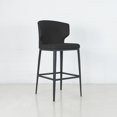 thumbnail image 1 of Cabo Contract Grade Upholstered Wingback Bar Stool (26-inch/ 29-inch), 1 of 3