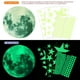 thumbnail image 4 of Pegatinas Luminosas Wosthever 435 Piezas Papel Tapiz Fluorescente Luna PVC, 4 of 6