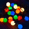 thumbnail image 3 of Guirnalda de luces Goothy para exteriores, 7,6 m, multicolor, 27 bombillas, 120 V, 3 of 8