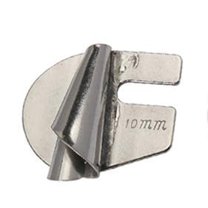 Sewing Hemming Presser Foot Hemming Tool H, Universal Sewing Rolled Hemmer Foot Set 3 10Mm Wide Rolled Hem Pressure Foot Sewing Machine Presser Foot Home Industrial Curved Scroll Hemmer Foot