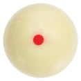 thumbnail image 1 of BRIGHTFUFU Billiards Training Tool Cue Ball White 1Pack for Leisure Exercise, 1 of 5