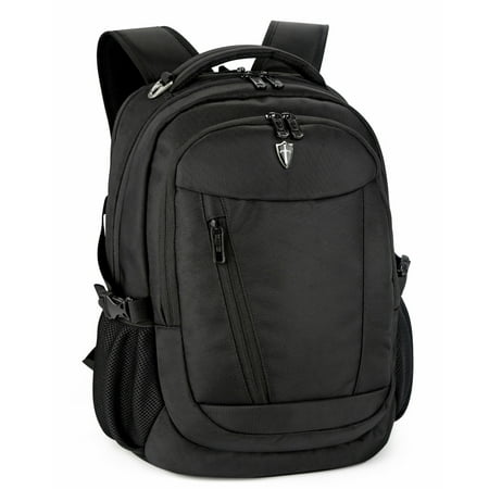 V8005 Laptop Backpack College Bookbag Business Travel Nylon Rucksack for Men Women Fits Macbook Pro / Most 15.6 Inch Laptops,